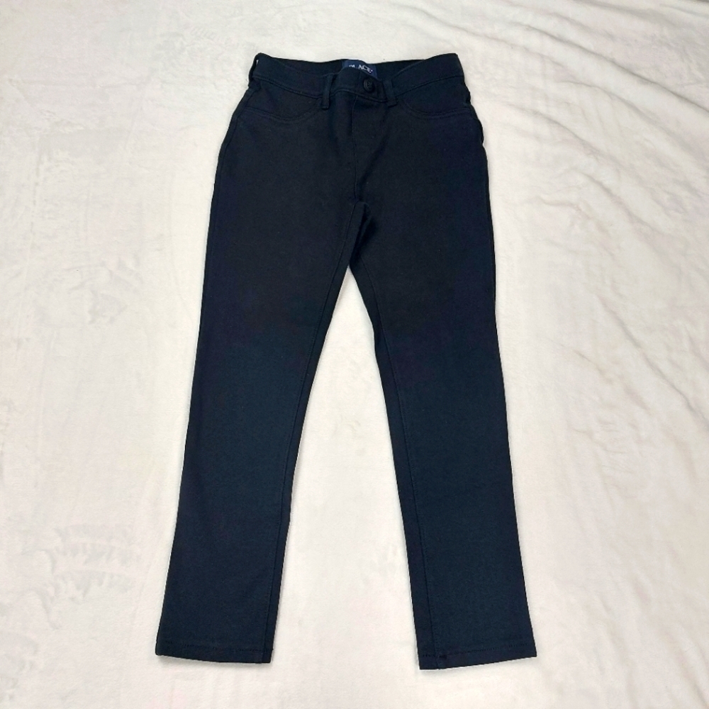 THE CHILDREN'S PLACE GIRLS BLACK PULL ON PANTS SIZE 6X/7